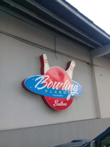 Letrero de Bowling Planet Panamá, Balboa